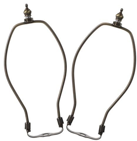 SEWOART Lampenschirmhalter Für Stehlampe Finish Geweih-stil Lampenschirm-harfen-kit Ersatzteile