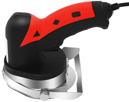 Caskunbsy Couteau électrique à grillades,Couteau electrique cuisine,couteau électrique à shawarma, machine à découper les kebabs Équipé d'une vis de réglage et d'une bague de réglage de l'épaisseur