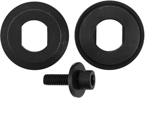 Zilimontt Metal Clamp Flange Washer Set, 16Mm Bore With Left Hand Thread Screw, Compatible With DSS610 DSS611, BSS610 BSS611 Circular Saw Parts