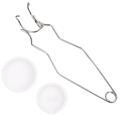 Quartzs Ensemble de petits creusets de fusion avec pince fouet et et plat pour la fabrication de bijoux