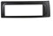 Fauhapyway Cadre de montage d'autoradio pour Megane I 1996–2002 - Panneau stéréo DIN simple DIN - Kit d'installation pour tableau de bord - Garniture intérieure noire