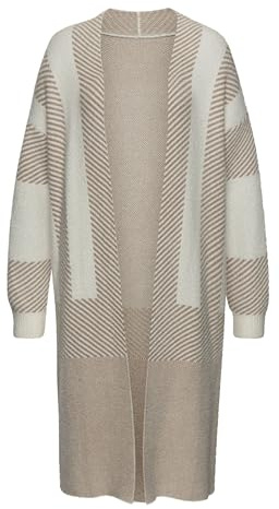Lascana Damen Longstrickjacke