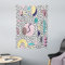 ABAKUHAUS 90er Jahre Wandteppich, Retro Geometrische Formen aus Weiches Mikrofaser Stoff Waschbar ohne Verblassen Digitaldruck, 110 x 150 cm, Marineblau Rosa