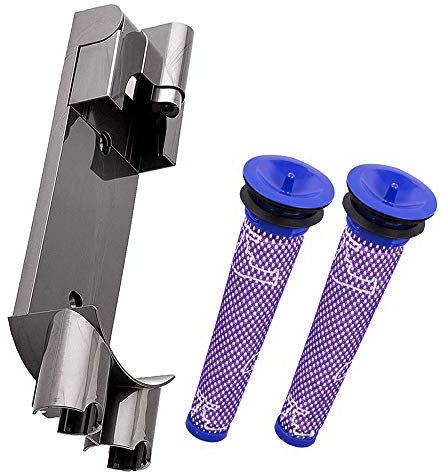 SaferCCTV Ersatz-Dockingstation-Teil-Set, kompatibel mit V7/V8, Handstaubsauger, Docking Station Filterzubehör