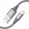 ULTRICS Cavo iPhone 2M, Cavo Lightning USB Certificato MFi, Cavo Ricarica iPhone Rapida USB Intrecciato in Nylon per Compatibile con iPhone 14 Pro Max/13/12/11/XS/8/7/6S/SE/iPad/iPod Pro – Grigio