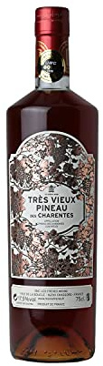 Pineau des Charentes Très Vieux Pineau des Charentes Rouge Rotwein - Les Frères Moine - g.U. - Süd-West Frankreich - Rebsorte Cabernet Sauvignon, Merlot - 75cl