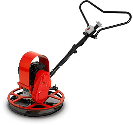 EBERTH Hélicoptère à Béton Lisseuse Béton Électrique 2200W, Plateau de lissage Incl., Diamètre 60cm, Moteur Électro, 230V, Pour le Lissage Professionnel de Différentes Surfaces, Béton, Chape, Enduit