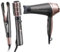 Remington Haarstyling Set Curl & Straight : Haartrockner + Glätteisen + Warmluftbürste