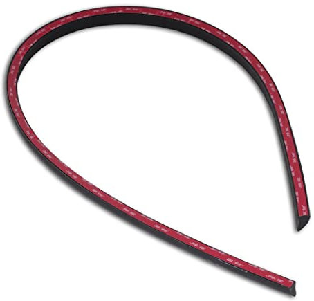 1x universelle Kotflügelverbreiterung 25mm Breit - 200 cm lang passend für PKW, Pickup, Wohnmobil, SUV, Transporter Gummilippe Verbreiterung