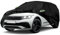 Autoabdeckung Wasserdicht für VW TROC 2017–2022, Atmungsaktiv Vollgarage Auto Abdeckplane für Regen Sonne Staub Schutz mit Reißverschluss, Schwarz Autohülle für den Innen und Außenbereich