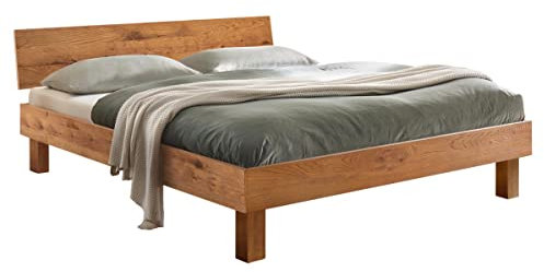 Hasena Trento Bett Forti 20 Wildeiche Natur 100x200