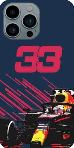 COOBAA Personalisierbare Schutzhülle für Verstappen Max 2021 F1 1, kompatibel mit iPhone 11 Pro, weiches TPU, transparent, dünn, transparent, Silikon, 5G