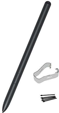 Galaxy Tab S7 FE S Pen Replacement for Samsung Galaxy Tab S7 FE EJ-PT730 for Samsung Galaxy Tab S7 FE Stylus Pen with Tips/Nibs (Mystic Black)