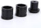 Yunseity Microscope Adapter, C-Mount 30mm & 30.5mm Adapter Rings, Black Metal, For Biological Microscope with 23.2mm Outer Diameter