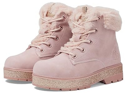 Skechers Mädchen Street Glitz Mode-Stiefel, Mauve, 32 EU