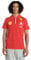 PUMA Polo d'équipe Scuderia Ferrari 2024 pour Hommes - Rouge Brûlé - Taille: XXL