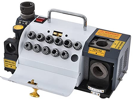 GD-13 fresadora eléctrica, amoladora, afilador de taladro, máquina afiladora, máquina rectificadora de brocas, 120W, 5500rpm, 3-13mm Fácil de usar para profesionales y principiantes