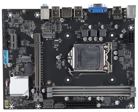 Desktop-Computer-Motherboard, LGA 1155 DDR3 SATA-Mainboard mit NVME M.2 PCIe 3.0 X16 4 USB 2.0-Schnittstellen, Kompatibel mit I3 I5 I7