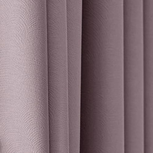 Thermovorhang mit Ösen, Lila Verdunkelungsvorhänge mit Ösen für Wohnzimmer102 x 183 cm