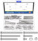 Glarks 114pcs M6 x 10/30/50/60/70/80mm Pan Head Phillips Machine Screws Set, 304 Stainless Steel, Fully Thread, Silver Cross Head Screws Bolts with Nuts and Washers for Cabinet Drawer Knob Pull Handle