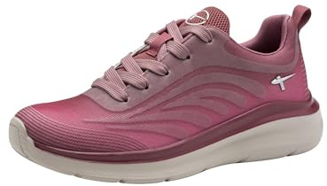Tamaris Damen Wide FIT Sneaker Textil Feeling Light