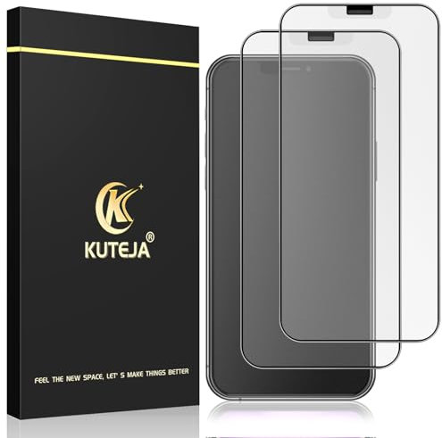 Kuteja Matt Panzer Schutz Glas für iPhone 11 Pro/XS/X [2 Stück], 9H Härte Full Screen Matte Schutzfolie, Anti-Fingerabdruck, Blendschutz, Anti-Kratzen Gehärtetem Glas Displayschutzfolie