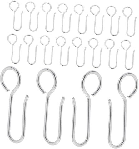 Gadpiparty 30stücke Kleine Vorhang Haken Metall Vorhang Track Haken s Geformt Drapieren Draht Für Drapieren Track Fenster