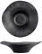 Wilmax - Bol profond - 1 pièce 30 cm / 700 ml - Assiette creuse noire - Pour pâtes, soupes, salades, plats principaux - Bol profond résistant aux rayures - Lavable au lavage et au micro-ondes