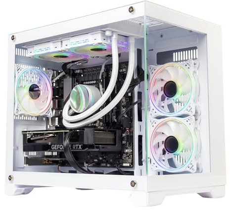 GTR Gaming PC | Intel i7-12700KF | RTX 5070 | 32GB 3600MHz RAM | 1TB NVMe SSD | 600W 80+ Bronze PSU | AIO Cooler | White ARGB Case | Windows 11 Home | WiFi