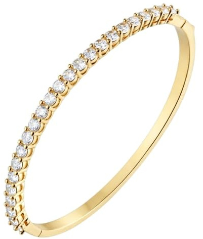 Karma NH10764222 Armreif Damen Zirkone Roségold, Silber oder Gold modernes Design vergoldet modern elegante Geschenkidee Damenschmuck Damenarmreif hypoallergen