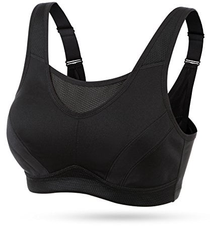 Wingslove Damen Sport BH ohne Bügel Nicht Gepolstert High Impact Bustier Halt Joggen BH