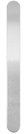ImpressArt Aluminium Armreif Leerzeichen 16 mm x 15 cm 7 Stück