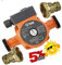 Central Heating Circulator Pump for HOT Water Heating System VALVES. 28MM