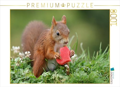 CALVENDO Puzzle Lucien mit Melonenherz | 1000 Teile Lege-Größe 64 x 48 cm Foto-Puzzle für glückliche Stunden