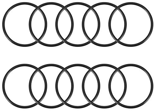 sourcing map 10 Stück O-Ringe Dichtung 31 mm x 35 mm x 2 mm Metrische Nitrilkautschuk Gummi Dichtungsring für Sahnespender Poolpumpe Schnellkupplung Ersatzdichtung Umfülladapter
