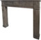 Casa Padrino Landhausstil Kaminumrandung Antik Graubraun 137 x 20 x H. 113 cm - Landhausstil Möbel