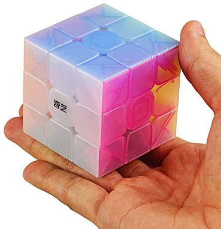 Gobus Warrior W 3x3x3 YongShi W Magic Cube Speed Cube Puzzle Cube (Jelly Colour Stickerless)