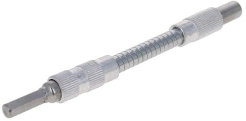 Utoolmart Flexible Verlängerung Schraubendreher Bithalter Magnetische Verlängerung Sechskantschaft Schraube Bohrer Verbindungsspitze, 15 cm Flex Schaft, Sechskantbohrer