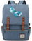 WANHONGYUE Game Plants vs. Zombies College Student Schoolbag Vintage Rucksack 15.6-inch Laptop Backpack with USB Charging Port Sky Blue / 2