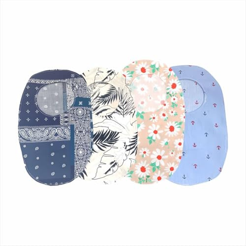 Colostomy Bag Covers - Ostomy Support Kleidungsbeutel Set mit 3 Runde Öffnung für Ileostomie Stoma Pflege, weicher & atmungsaktiver Stoff, 4 PC