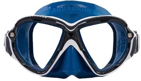 AQUALUNG REVEAL ULTRAFIT - Adult Diving Mask with 180° Panoramic Vision, Customised Face Cup Adjustment, Interchangeable Lenses, Waterproof, Silicone Skirt, ideal for scuba diving