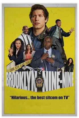 SPERKY Brooklyn Nine Nine – Filmposter auf Leinwand, Poster, Wandkunst, Dekor, Bild, Gemälde für Wohnzimmer, Schlafzimmer, Dekoration, ungerahmt, 20 x 30 cm