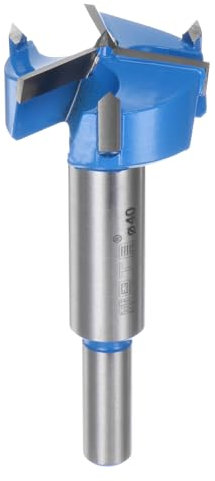 sourcing map Forstner Forstner Forstner 40 mm (1-9/16) 3 fraises améliorées en carbure de tungstène pour charnière, trou de bois, perçage du bois