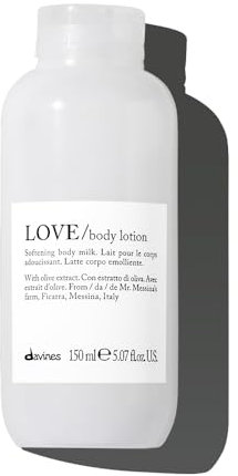 Davines Love Körperlotion, feuchtigkeitsspendende, erweichende Körpermilch, 150 ml