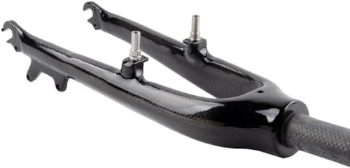 20'' 451 BMX Rigid Fork Carbon Folding Bike Fork 28.6mm Straight Steerer Tube Front Fork Parts