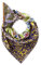 CODELLO Damen Premium Dreieckstuch aus reiner Seide
