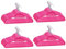 qohoio Set Appendiabiti 100 pz Antiscivolo Rosa in Velluto,Set Appendiabiti,Set Grucce Appendiabiti-289925