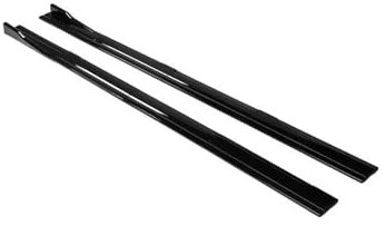 Seitenschweller Für VW Für Golf 6 MK6 Für GTI Für GTD 2009-2013 2,2 M Seitenschweller Stoßstangenverlängerung Kipphebel Splitter Diffusor Winglet Wings Diffusor(Glossy Black)