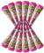 Sarthi 100% Natürliche Henna 6x Paste Cones (Rot-Braun) 250 g - Keine Mischung, Kein PPD - Hautfreundlich & Sicher - Perfekt für Körperkunst & Traditionelle Designs