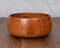 KF Small Wooden Salad Friut Bowl - 6.22 inches Serving Bowl for 1 or 2 People, Used for Salad, Fruit, Popcorn, Soup, Key | Natural Wooden Dinnerware Gift (Christmas, Housewarming, Wedding, Festival)